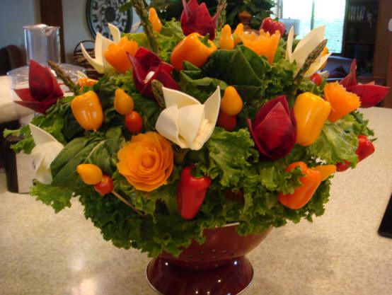 Bouquet à manger
