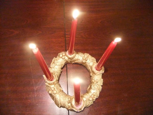 Couronne de l'Avent