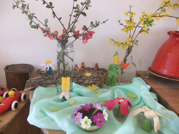 Table printemps branches