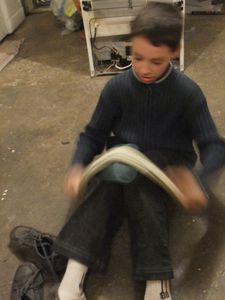 Veille de Saint Nicolas - On nettoie nos souliers (7)
