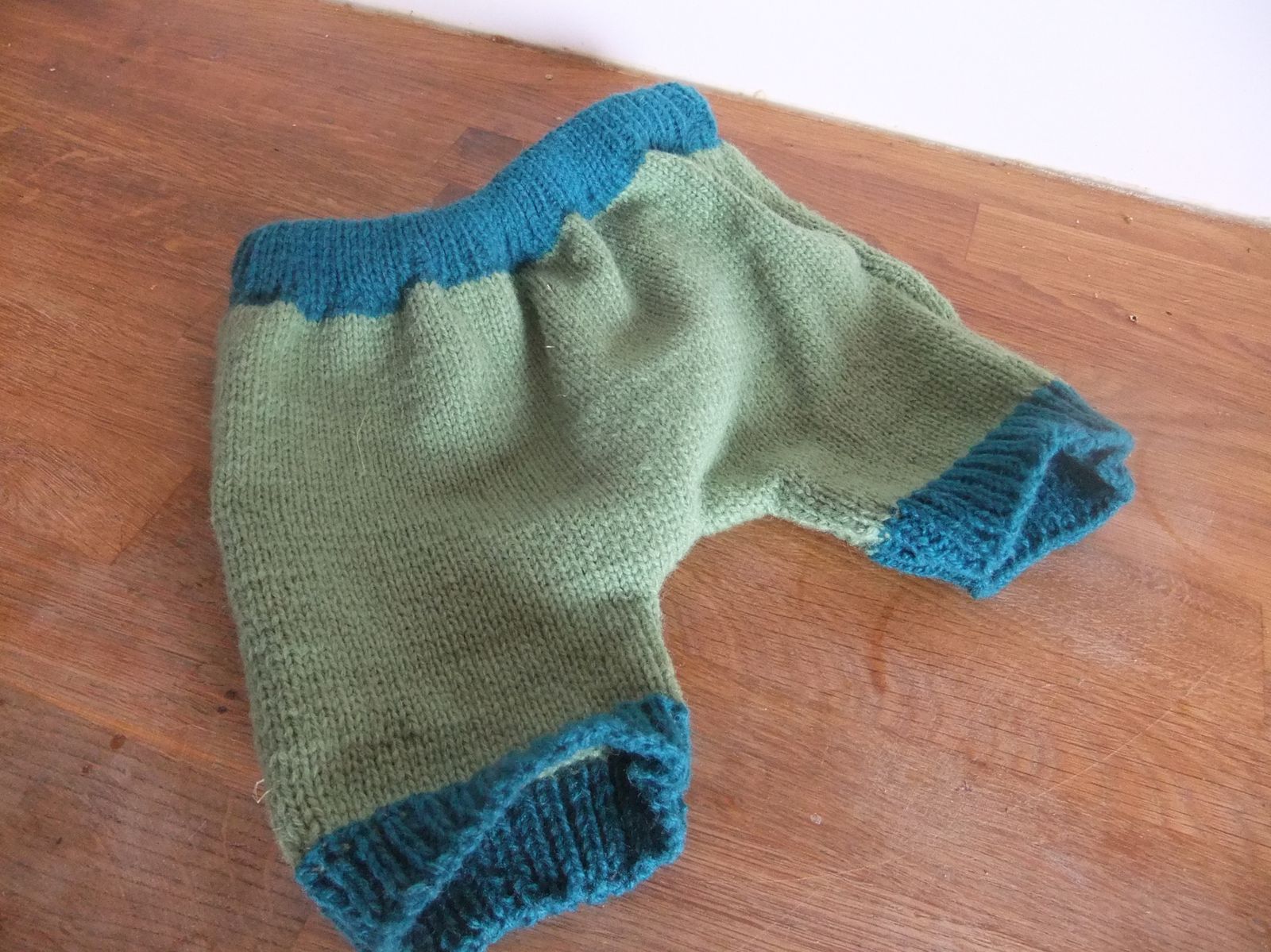 Une culotte de protection en laine...
