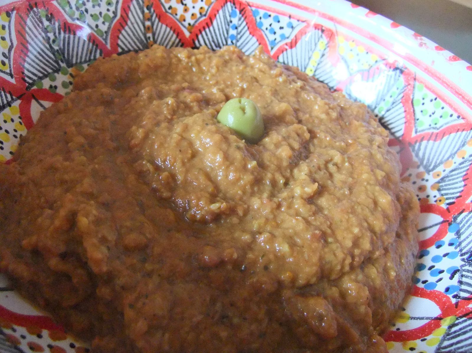 Sauce tomates séchées + olives vertes
