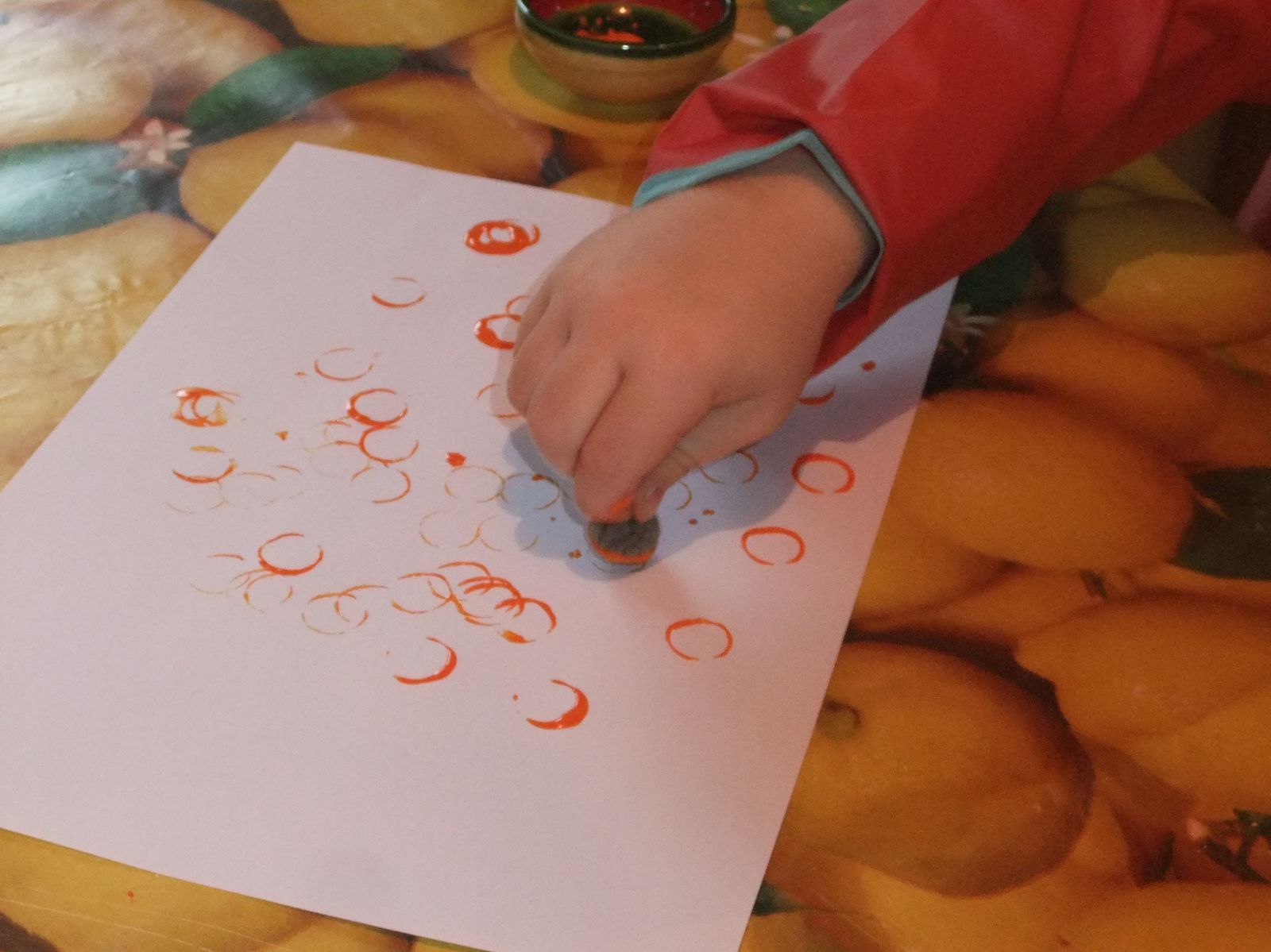 La peinture de l'écureuil