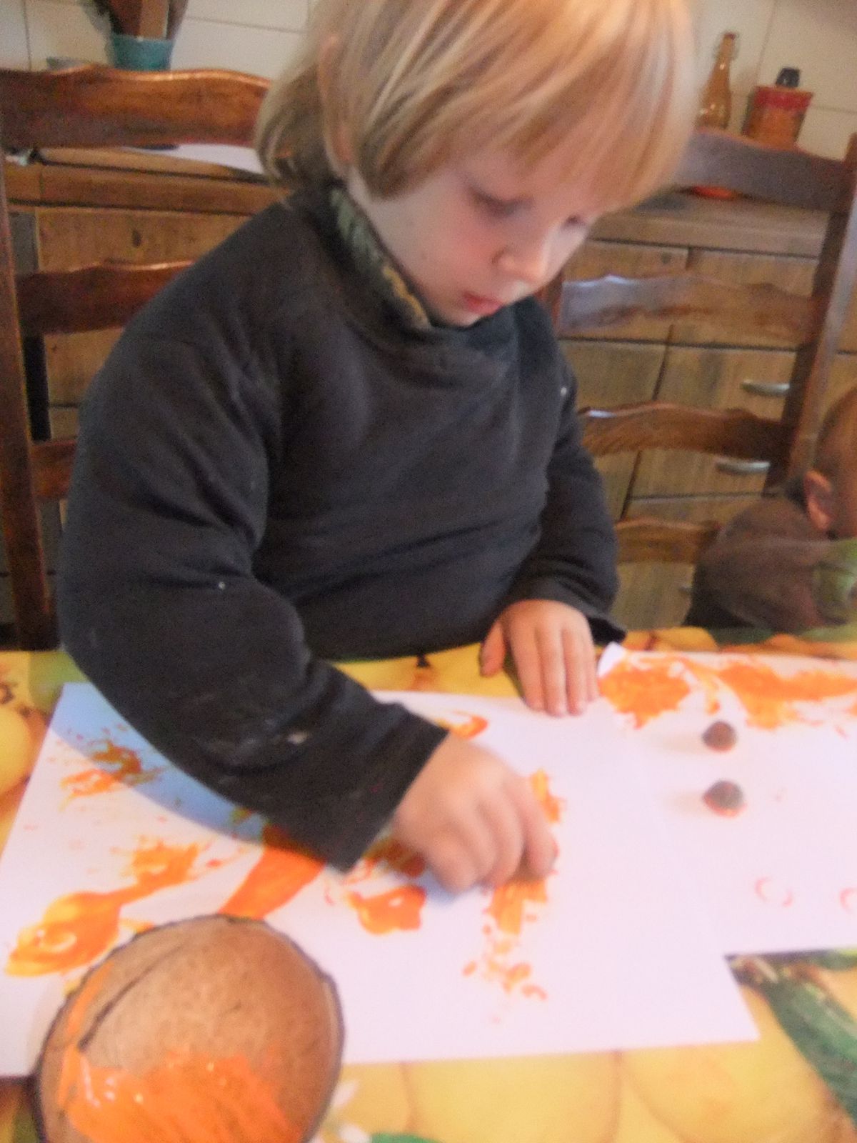 La peinture de l'écureuil