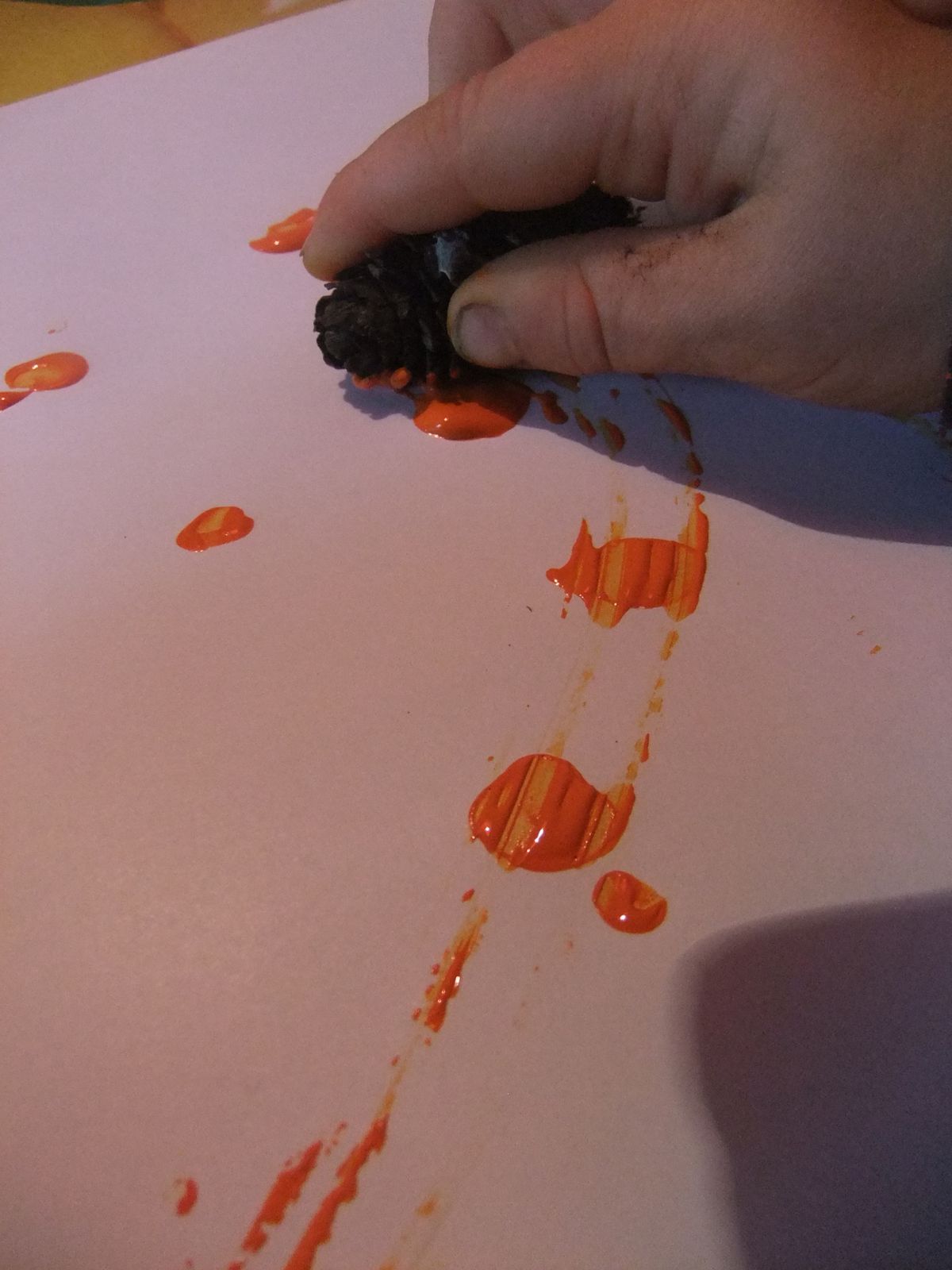 La peinture de l'écureuil