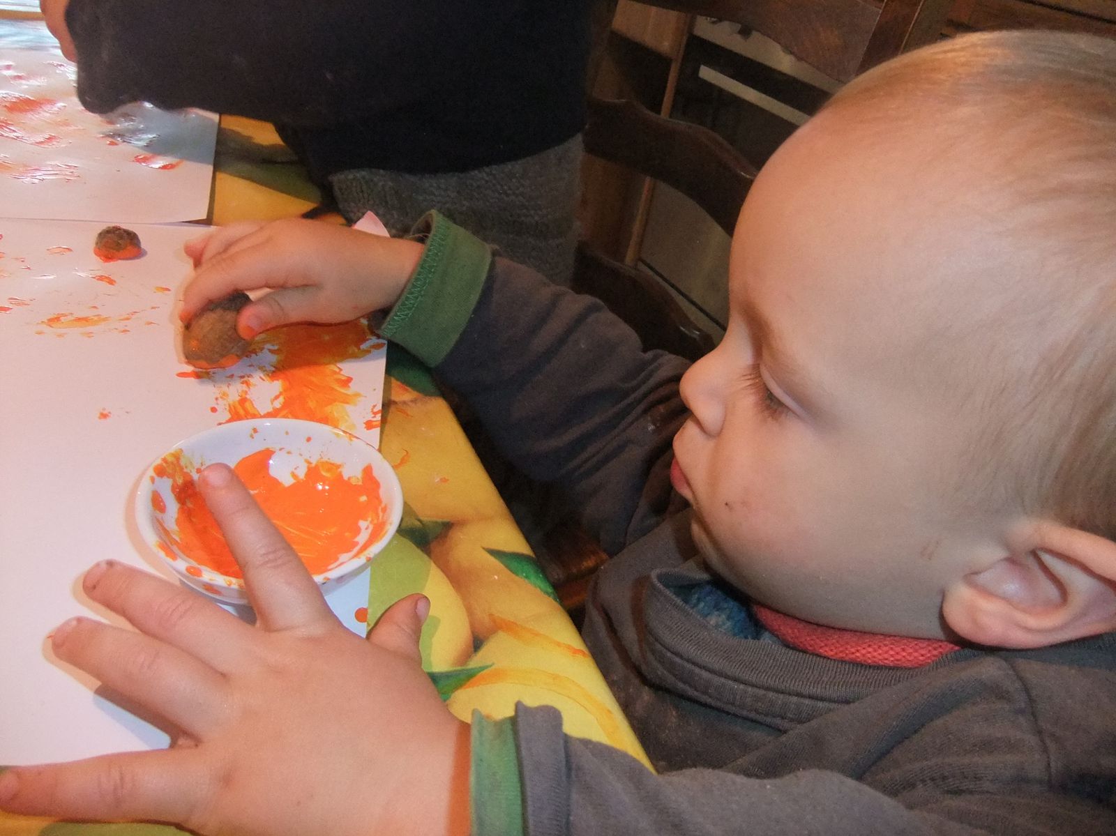 La peinture de l'écureuil