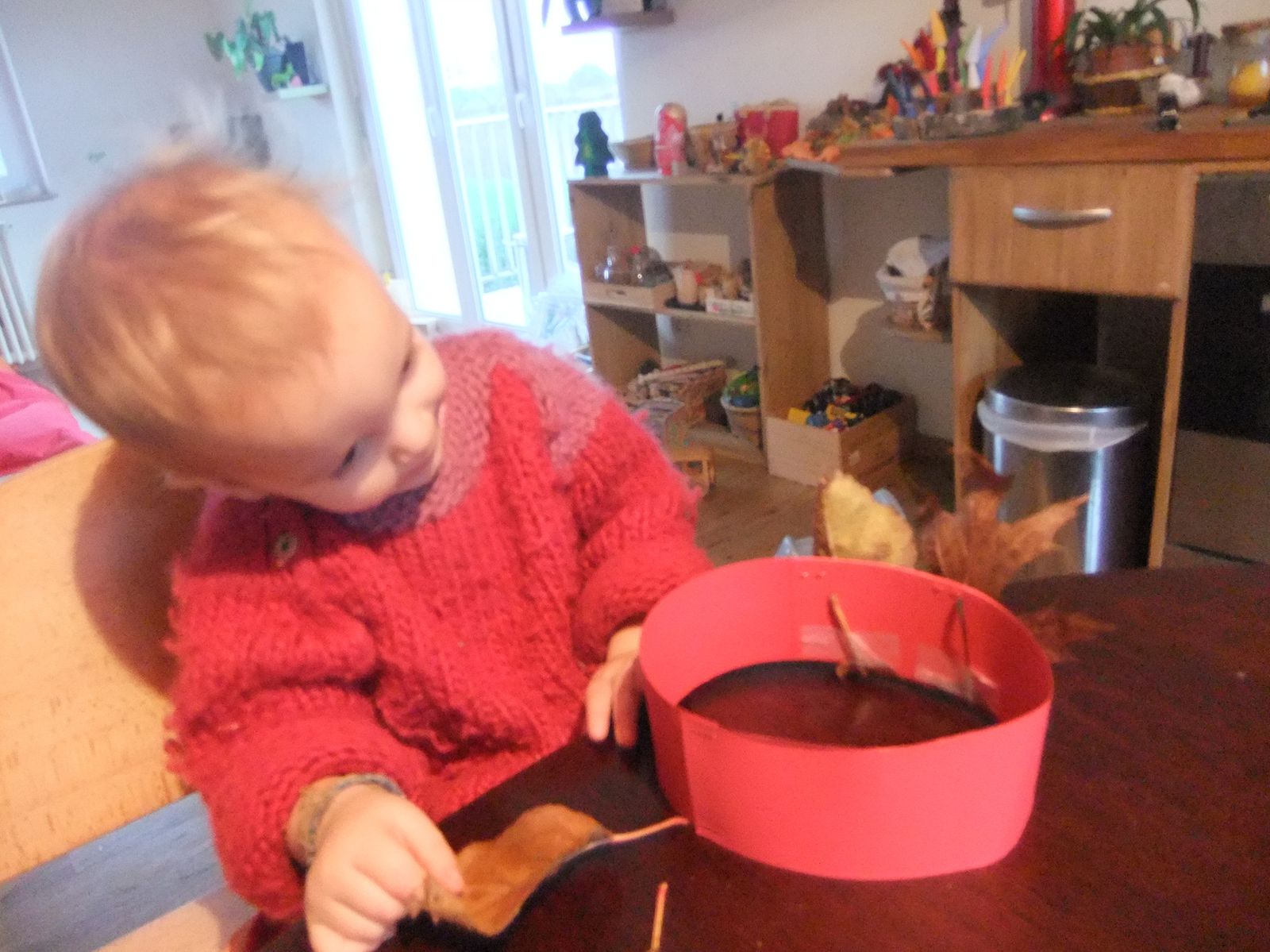 Des couronnes d'automne pour lutins rieurs