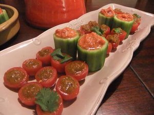Des mises en bouche fraîches, colorées et goûteuses