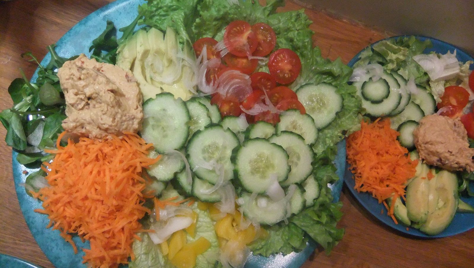 L'assiette d'hier soir !