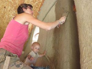 Autoconstruction - Les enduits de finition terre