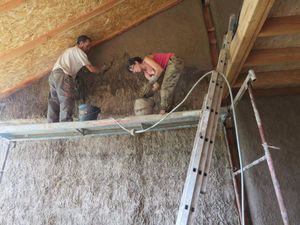Autoconstruction - Les enduits de finition terre
