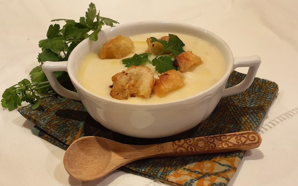 Crème de Chou-Fleur à l&rsquo;Ail